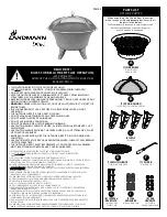 Предварительный просмотр 2 страницы Landmann bella 25455 Assembly And Use