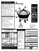 Предварительный просмотр 4 страницы Landmann bella 25455 Assembly And Use