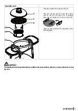 Preview for 15 page of Landmann Black Pearl Series Assembly And Operation Manual