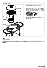 Предварительный просмотр 15 страницы Landmann Black Pearl Series Assembly And Operation Manual