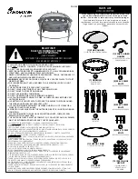 Preview for 2 page of Landmann Bromley 21860 Assembly And Use Instructions