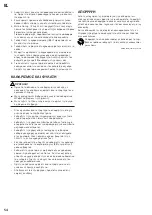 Preview for 54 page of Landmann CG-III-780 Assembly And Operating Instructions Manual