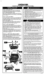 Предварительный просмотр 2 страницы Landmann CHARCOAL GOURMET 610101 Assembly Instructions