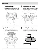 Предварительный просмотр 6 страницы Landmann Crossfire Firepit 25910 Manual