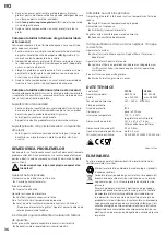 Preview for 36 page of Landmann EB1001-GS Assembly And Operating Instructions Manual