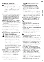 Preview for 51 page of Landmann EB1001-GS Assembly And Operating Instructions Manual