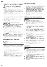 Preview for 52 page of Landmann EB1001-GS Assembly And Operating Instructions Manual