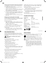 Preview for 8 page of Landmann EG-II-591 Assembly And Operating Instructions Manual