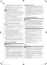 Preview for 12 page of Landmann EG-II-591 Assembly And Operating Instructions Manual