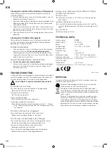 Preview for 14 page of Landmann EG-II-591 Assembly And Operating Instructions Manual