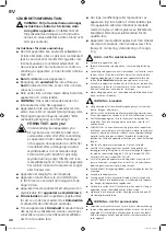 Preview for 42 page of Landmann EG-II-591 Assembly And Operating Instructions Manual