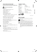 Preview for 57 page of Landmann EG-II-591 Assembly And Operating Instructions Manual