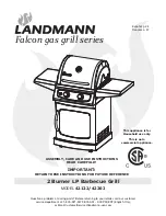 Landmann Falcon 42122 Assembly, Care And Use Instructions preview