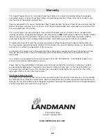 Предварительный просмотр 23 страницы Landmann Falcon 42122 Assembly, Care And Use Instructions