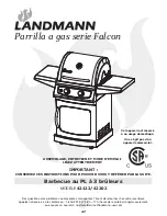 Предварительный просмотр 47 страницы Landmann Falcon 42122 Assembly, Care And Use Instructions