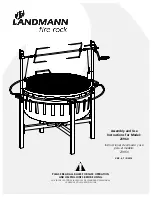 Landmann Fire Rock 23960 Assembly And Use Instructions preview