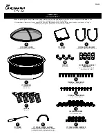 Предварительный просмотр 3 страницы Landmann Fireglow 26211 Assembly And Use Instructions