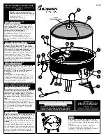 Предварительный просмотр 4 страницы Landmann Fireglow 26211 Assembly And Use Instructions