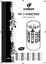 Landmann FP-I-400CS Operating Instructions Manual предпросмотр