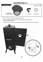 Preview for 16 page of Landmann Great Outdoors Smoky Mountain 3425GLA Assembly And Owner'S Manual