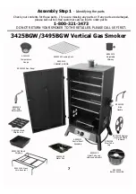 Preview for 7 page of Landmann Great Outdoors Smoky Mountain 3425GW Assembly And Owner'S Manual