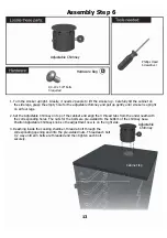 Preview for 13 page of Landmann Great Outdoors Smoky Mountain 3425GW Assembly And Owner'S Manual