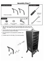 Preview for 14 page of Landmann Great Outdoors Smoky Mountain 3425GW Assembly And Owner'S Manual