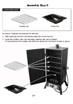 Preview for 16 page of Landmann Great Outdoors Smoky Mountain 3425GW Assembly And Owner'S Manual