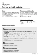 Preview for 3 page of Landmann Grill Chef 0423 Assembly Instruction Manual