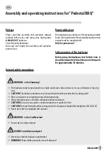 Preview for 7 page of Landmann Grill Chef 11242 Assembly Instruction Manual