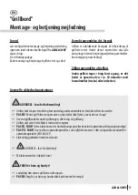 Preview for 35 page of Landmann GRILL CHEF 11543 Assembly Instruction Manual