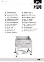 Landmann Grill Chef 1936CU3015 Assembly Instruction Manual предпросмотр