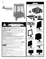 Предварительный просмотр 2 страницы Landmann Haywood 25317 Assembly And Use Instructions