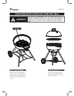 Preview for 10 page of Landmann Kepler 300 Kettle 525150 Assembly And Operating Instructions Manual