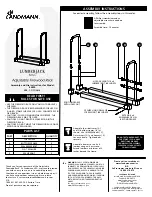 Предварительный просмотр 1 страницы Landmann LUMBEARJACK Series Assembly Instructions