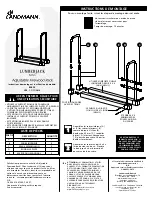 Предварительный просмотр 2 страницы Landmann LUMBEARJACK Series Assembly Instructions