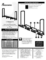 Preview for 2 page of Landmann Lumberjack 82815 Assembly And Use Instructions
