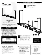 Предварительный просмотр 3 страницы Landmann Lumberjack 82815 Assembly And Use Instructions