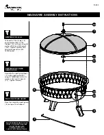 Предварительный просмотр 4 страницы Landmann Magnafire 25994 Assembly And Use Instructions