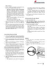 Preview for 9 page of Landmann Miton PTS 3.1 Assembly And Operating Manual