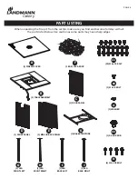 Предварительный просмотр 4 страницы Landmann Oakley Assembly And Use Instructions