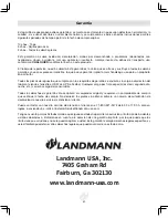 Предварительный просмотр 69 страницы Landmann Pantera 1.0 Assembly, Care And Use Instructions