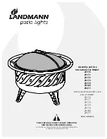 Landmann Patio Lights 23170 Assembly And Use Instructions preview