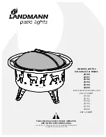 Предварительный просмотр 1 страницы Landmann Patio Lights 23190 Assembly And Use Instructions