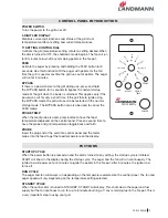 Preview for 15 page of Landmann Pellet Kettle Installation And Operation Manua