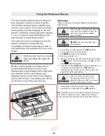 Предварительный просмотр 27 страницы Landmann PROFESSIONAL 43110 Assembly, Care And Use Instructions