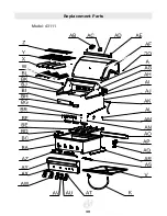 Предварительный просмотр 39 страницы Landmann PROFESSIONAL 43110 Assembly, Care And Use Instructions