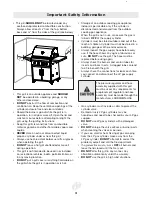 Предварительный просмотр 3 страницы Landmann PROFESSIONAL Ardor Assembly, Care And Use Instructions