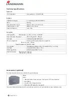 Preview for 14 page of Landmann Rexon 3.1 12230 Assembly And Operating Manual