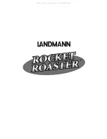 Предварительный просмотр 8 страницы Landmann Rocket Roaster 590201 Assembly And Operating Instructions Manual